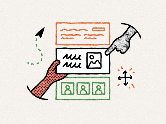 UI design illustration